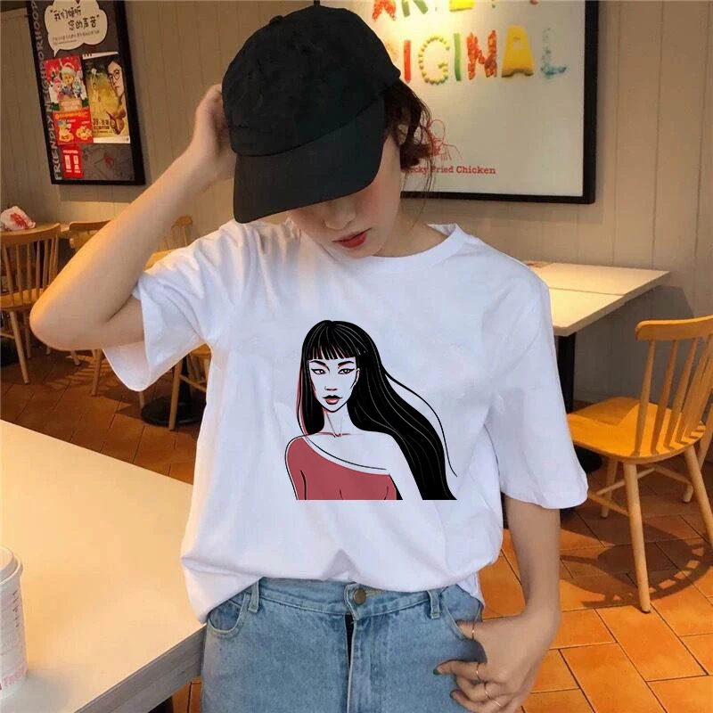Oversize Summer Women T Shirt Short Sleeve O Neck Tshirts Kawaii Korean Fashion Harajuku Aesthetic Tees Female Top White Tshirt
Oversize Summer Women T Shirt Short Sleeve O Neck Tshirts Kawaii Korean Fashion Harajuku Aesthetic Tees Female Top White Tshirt