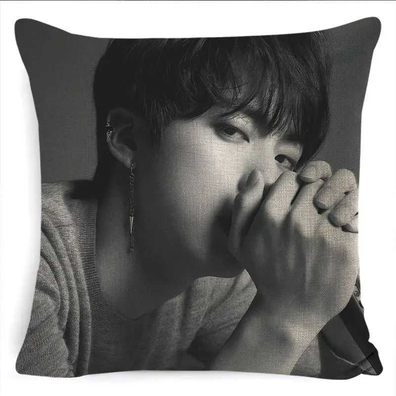 Kpop Star Bangtan Boys Cushion Cover Room Sofa Bed Decor Love Yourself K-pop Home Decoration Bulletproof Youth Group Pillowcase
Kpop Star Bangtan Boys Cushion Cover Room Sofa Bed Decor Love Yourself K-pop Home Decoration Bulletproof Youth Group Pillowcase