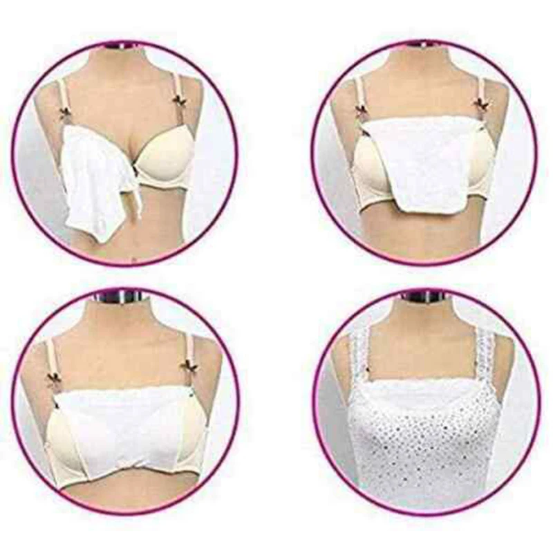 3pcs Lace Tube Bra With Elastic Band Women Quick Easy Clip-on Lace Mock Camisole Bra Insert Wrapped Chest Overlay Modesty Panel
3pcs Lace Tube Bra With Elastic Band Women Quick Easy Clip-on Lace Mock Camisole Bra Insert Wrapped Chest Overlay Modesty Panel