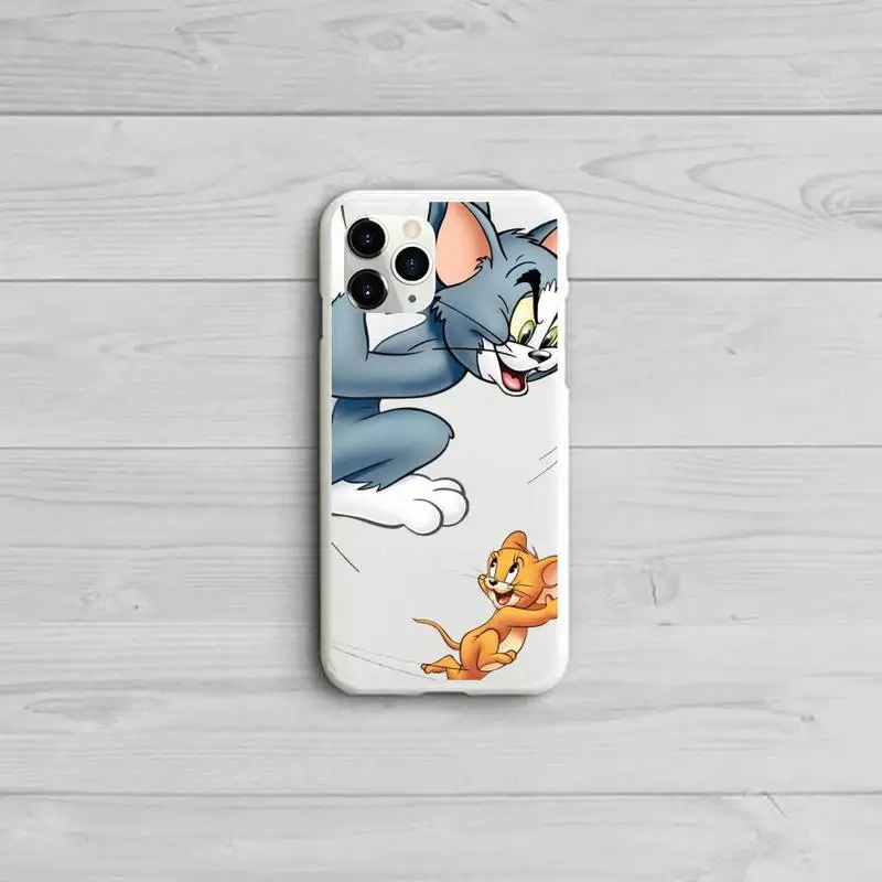 Cute cat and mouse cartoon Phone Case Candy Color for iPhone 11 12 pro XS MAX 8 7 6 6S Plus X 5S SE 2020 XR
Cute cat and mouse cartoon Phone Case Candy Color for iPhone 11 12 pro XS MAX 8 7 6 6S Plus X 5S SE 2020 XR