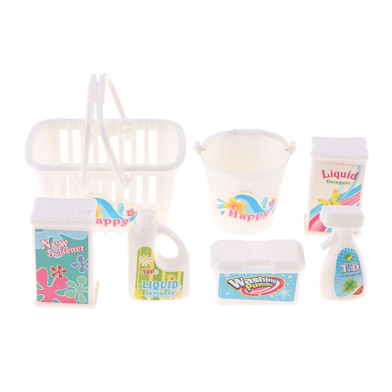 7Pcs/Set Doll Cleaning Bucket Shopping Basket Detergent Laundry Detergent Toy Hand Basket Model Doll House Miniature
7Pcs/Set Doll Cleaning Bucket Shopping Basket Detergent Laundry Detergent Toy Hand Basket Model Doll House Miniature