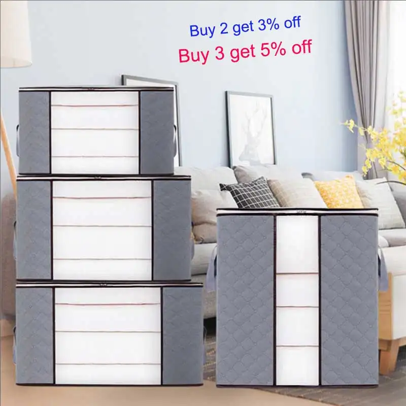 Quilt Storage Bag Household Dustproof Non-woven Clothing Storage Box Bra Socks Organizer Foldable Comforter Storage Bag
Quilt Storage Bag Household Dustproof Non-woven Clothing Storage Box Bra Socks Organizer Foldable Comforter Storage Bag