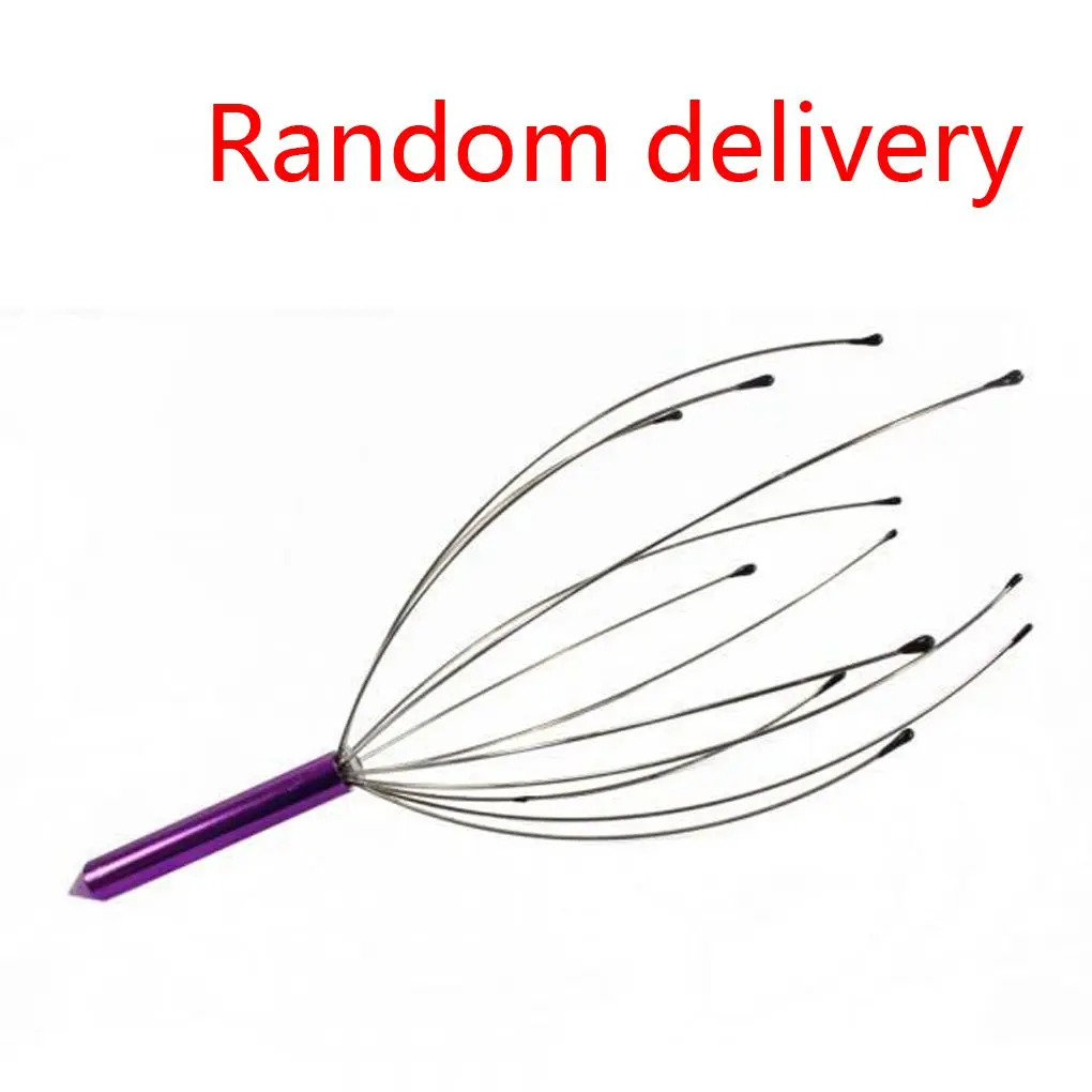Stainless Head Scalp Neck Massager Stress Release Relax Massage Claw Random Color 1 pcs Head Massager Tool
Stainless Head Scalp Neck Massager Stress Release Relax Massage Claw Random Color 1 pcs Head Massager Tool