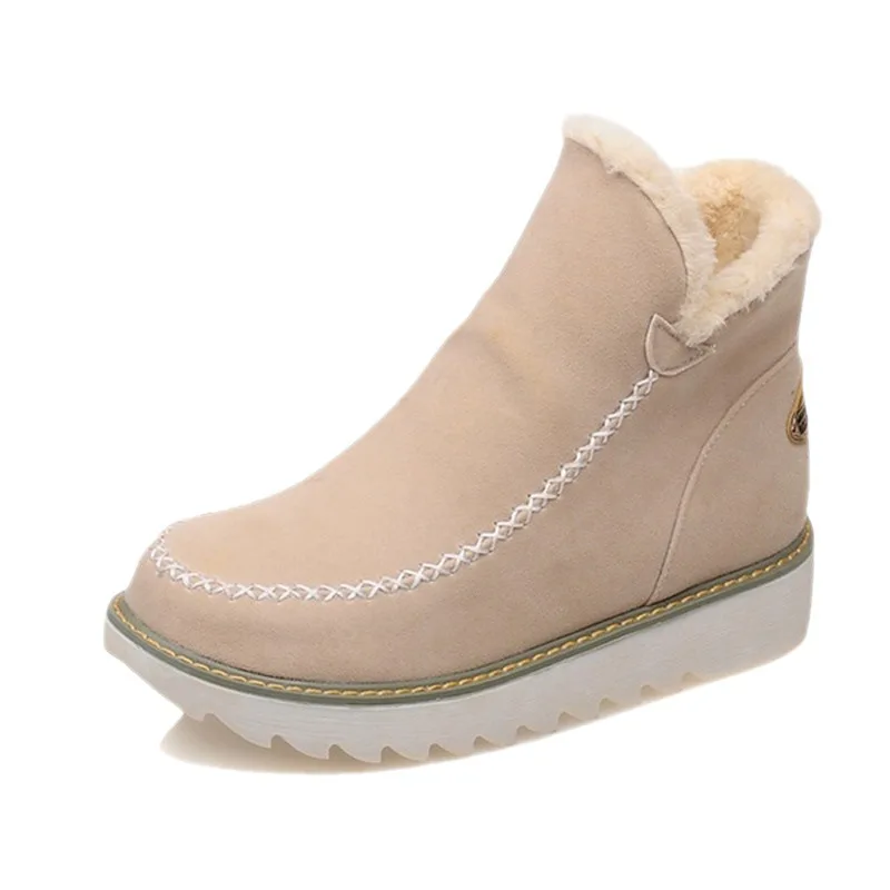 Women's Cotton Shoes 2021 Autumn Winter Classic Plush Warm Snow Short Women's Boots Suede Leather No-slip Flat Women Sneakers
Women's Cotton Shoes 2021 Autumn Winter Classic Plush Warm Snow Short Women's Boots Suede Leather No-slip Flat Women Sneakers