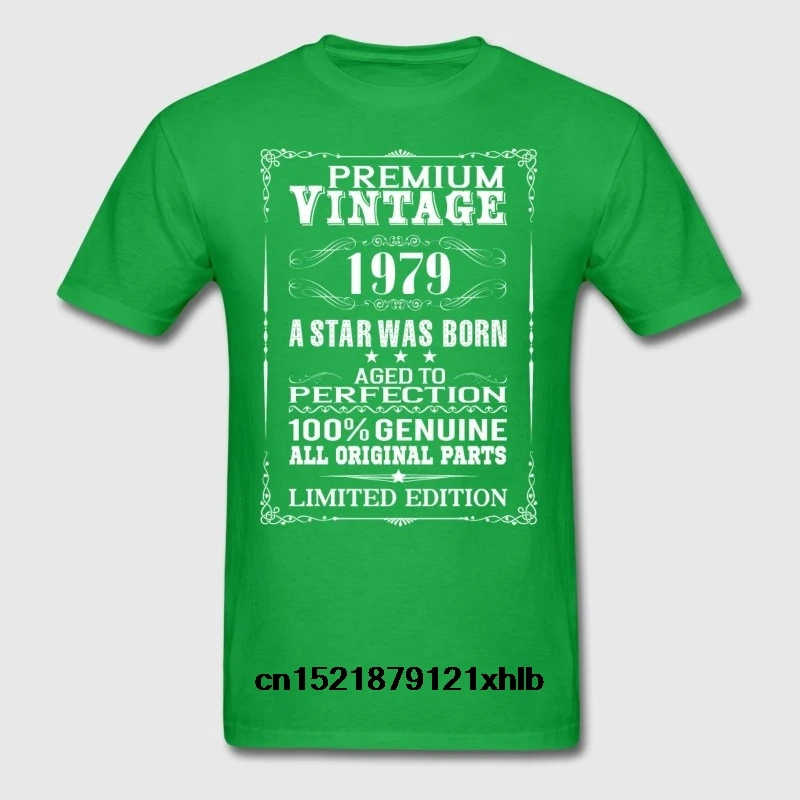 Men T shirt PREMIUM VINTAGE 1979 Fashion funny t-shirt novelty tshirt women
Men T shirt PREMIUM VINTAGE 1979 Fashion funny t-shirt novelty tshirt women