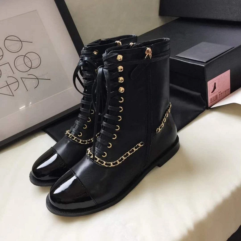Mixed Color Women Ankle Boots Genuine Leather Lace Up Women Martin Boots Combat Winter Boots For Women New Chelsea Boots Women
Mixed Color Women Ankle Boots Genuine Leather Lace Up Women Martin Boots Combat Winter Boots For Women New Chelsea Boots Women