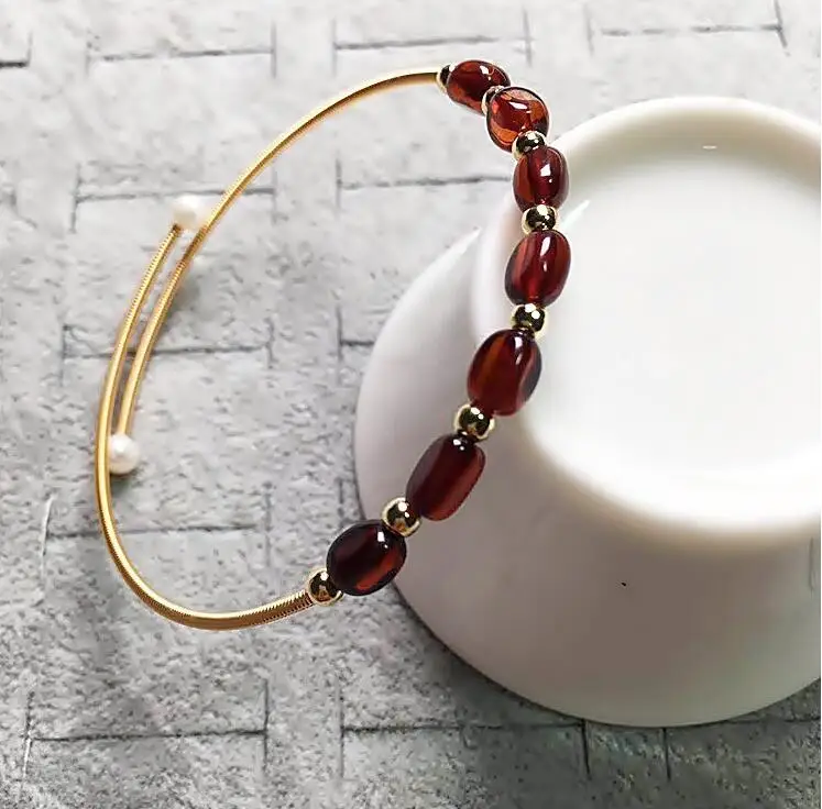 Bangles amber beeswax bracelet blood amber with type 14K silk bracelet natural crystal wholesale bransoletki damskie
Bangles amber beeswax bracelet blood amber with type 14K silk bracelet natural crystal wholesale bransoletki damskie