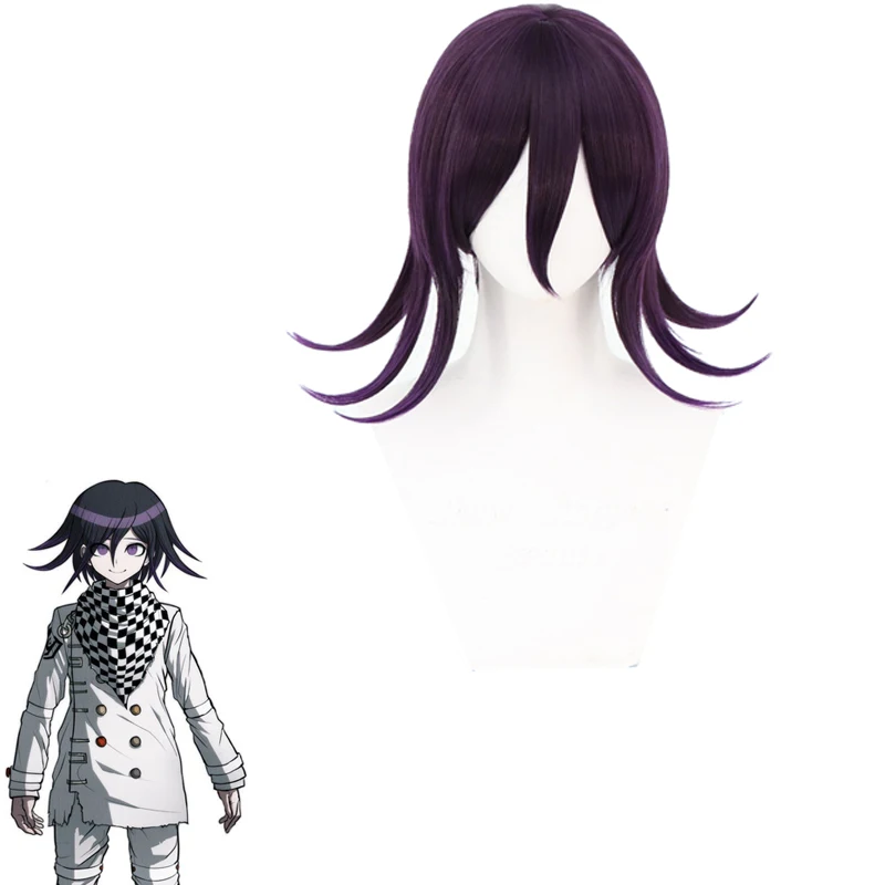 Anime Danganronpa V3 Killing Harmony Ouma Kokichi Short Wig Cosplay Dangan Ronpa Heat Resistant Synthetic Hair Men Wigs
Anime Danganronpa V3 Killing Harmony Ouma Kokichi Short Wig Cosplay Dangan Ronpa Heat Resistant Synthetic Hair Men Wigs