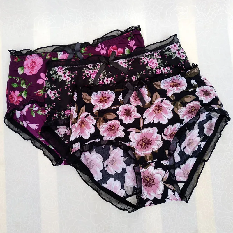 Floral Printed Mens Briefs Underwear Frilly Sissy Panties for Gay Sexy Lingerie Sheer Breathable Fashion Shorts Underpants
Floral Printed Mens Briefs Underwear Frilly Sissy Panties for Gay Sexy Lingerie Sheer Breathable Fashion Shorts Underpants