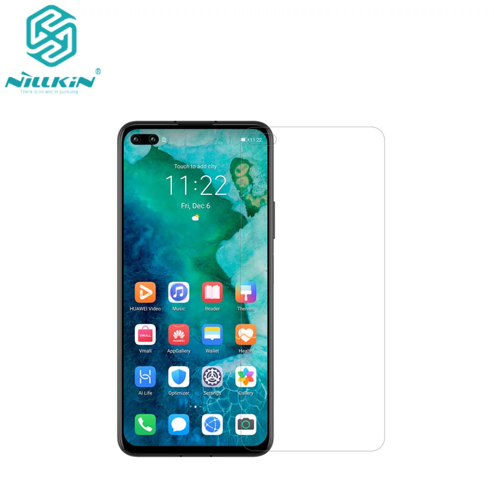 2 шт./лот Huawei Honor V30 NILLKIN суперпрозрачная защитная пленка против отпечатков пальцев