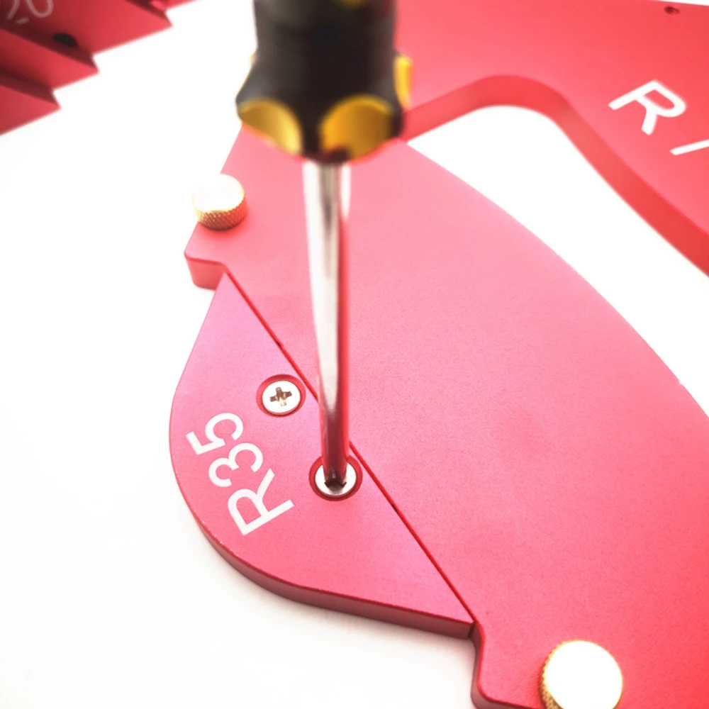Trimming Machine Fillet Gauge Angled Ruler R T Tool Set | Инструменты
