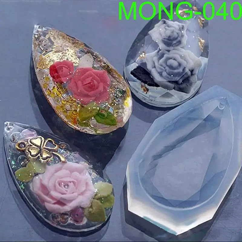 Faceted Teardrop Pendant Silicone Resin Mold Jewelry Making DIY Craft Tools 
Faceted Teardrop Pendant Silicone Resin Mold Jewelry Making DIY Craft Tools
