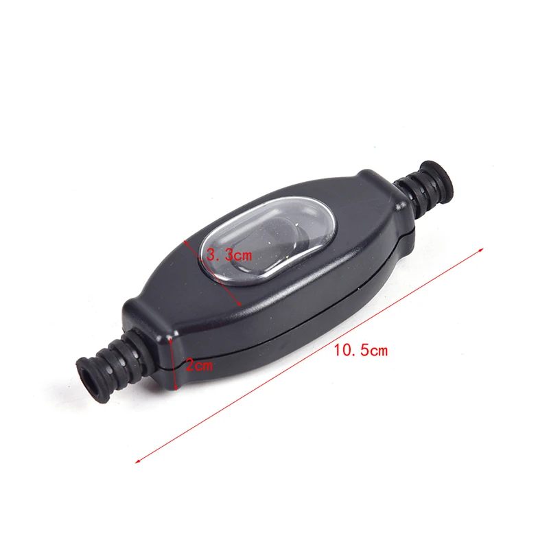 1 PCS waterproof in line switch cord switch round wire Silver contact double cut switch Dust switch 3A 250V
1 PCS waterproof in line switch cord switch round wire Silver contact double cut switch Dust switch 3A 250V