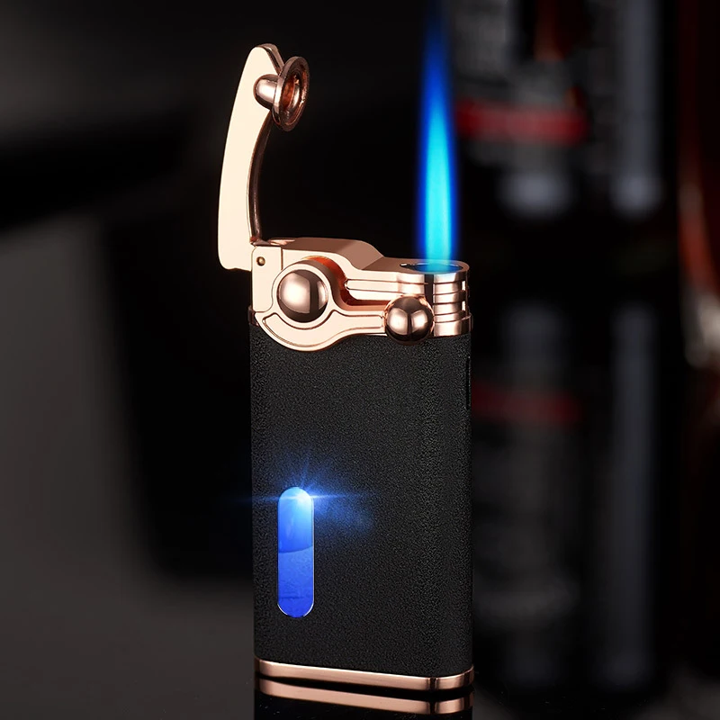Retro Jet Torch Turbo Lighter Blue Flame Butane Gas Lighter Flint Metal Lighter Mini Cigarette Smoking Accessories Men Gadgets
Retro Jet Torch Turbo Lighter Blue Flame Butane Gas Lighter Flint Metal Lighter Mini Cigarette Smoking Accessories Men Gadgets