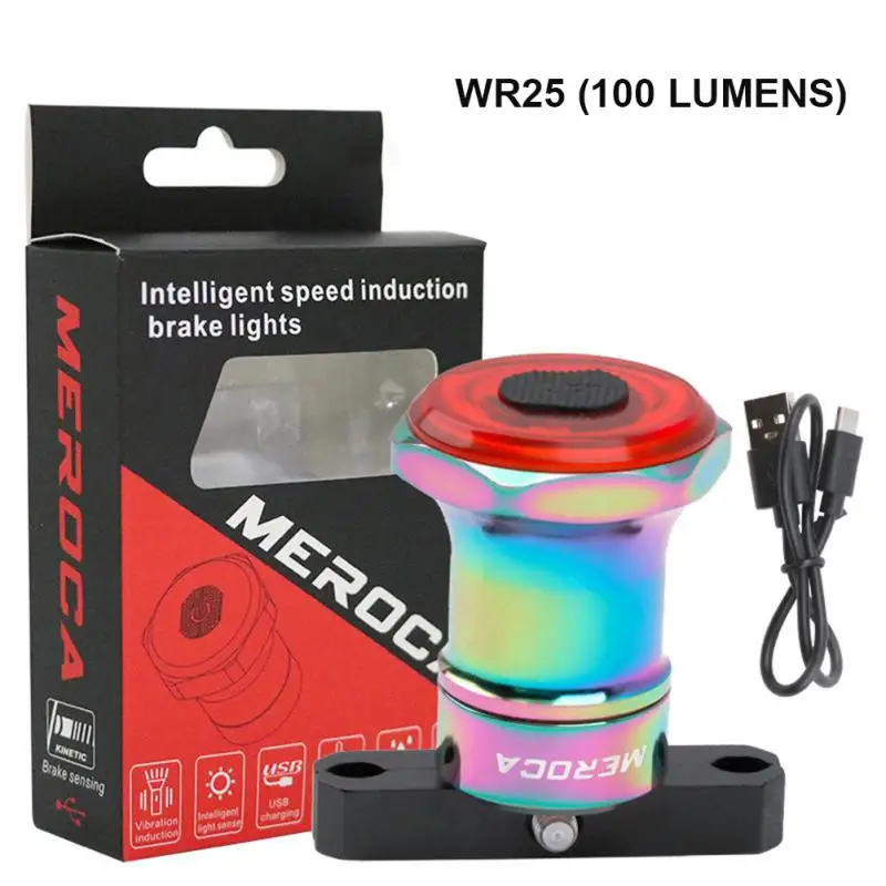 Умный задний фонарь для велосипеда, стоп-сигнал с автоматическим запуском и защитой от воды IPX6, задсветильник фонарь для велоспорта с USB-зар... 
Умный задний фонарь для велосипеда, стоп-сигнал с автоматическим запуском и защитой от воды IPX6, задсветильник фонарь для велоспорта с USB-зар...