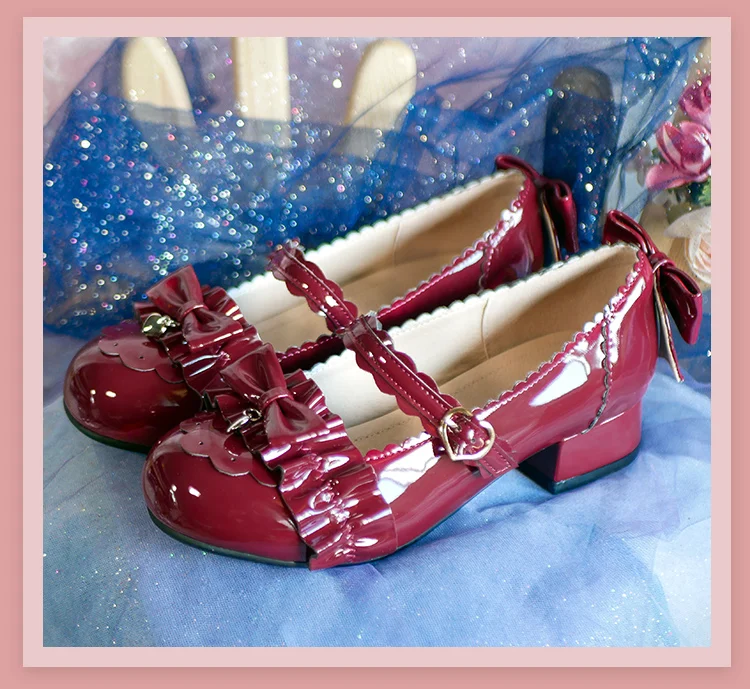 Jappanese student lolita shoes sweet round head PU women's shoes JK anime cosplay cute lace ruffle bowknot kawaii shoes 2020 new
Jappanese student lolita shoes sweet round head PU women's shoes JK anime cosplay cute lace ruffle bowknot kawaii shoes 2020 new