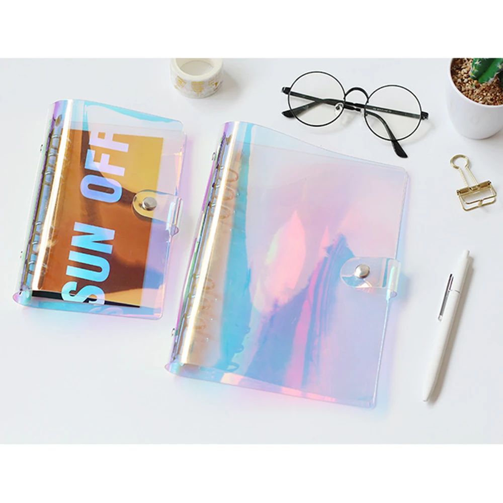 A5 A6 Laser Notebook Planner Organizer Binder Books Journal Sketchbook Accessories Diary School Office Supplies Wholesale
A5 A6 Laser Notebook Planner Organizer Binder Books Journal Sketchbook Accessories Diary School Office Supplies Wholesale