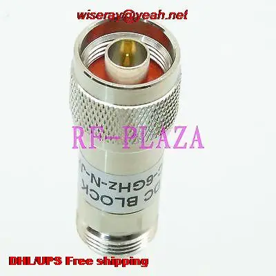 DHL/EMS 30pcs Attenuator DC Block N male to female DC-6.0GHZ 50ohm RF coaxial Power-attenuator-A6
DHL/EMS 30pcs Attenuator DC Block N male to female DC-6.0GHZ 50ohm RF coaxial Power-attenuator-A6