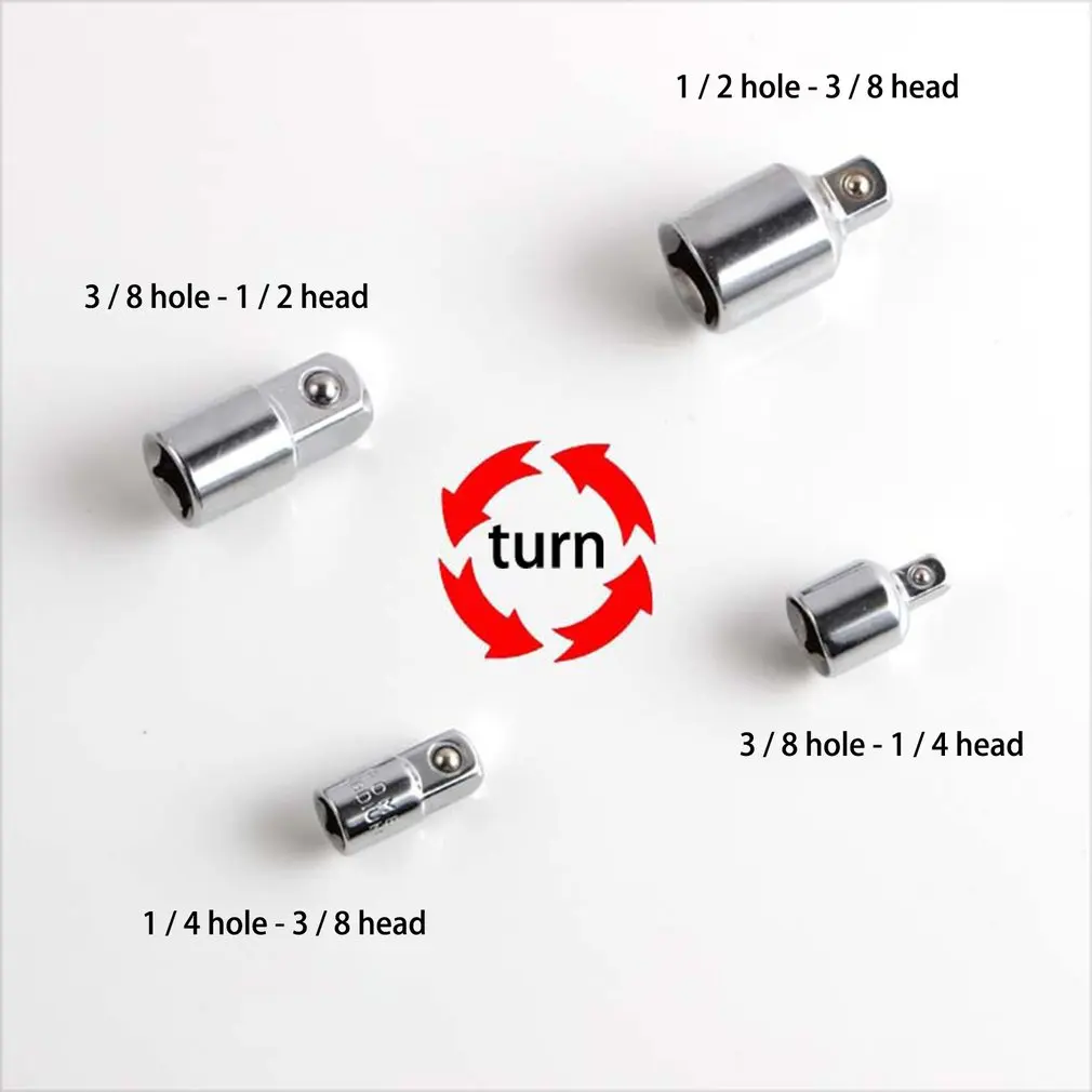 6pcs/set Impact Socket Adapter CR-V Ratchet Wrench Socket Converter 1/2 3/8 3/8 1/4 3/4 1/2 Drive For Auto Repair Tools
6pcs/set Impact Socket Adapter CR-V Ratchet Wrench Socket Converter 1/2 3/8 3/8 1/4 3/4 1/2 Drive For Auto Repair Tools