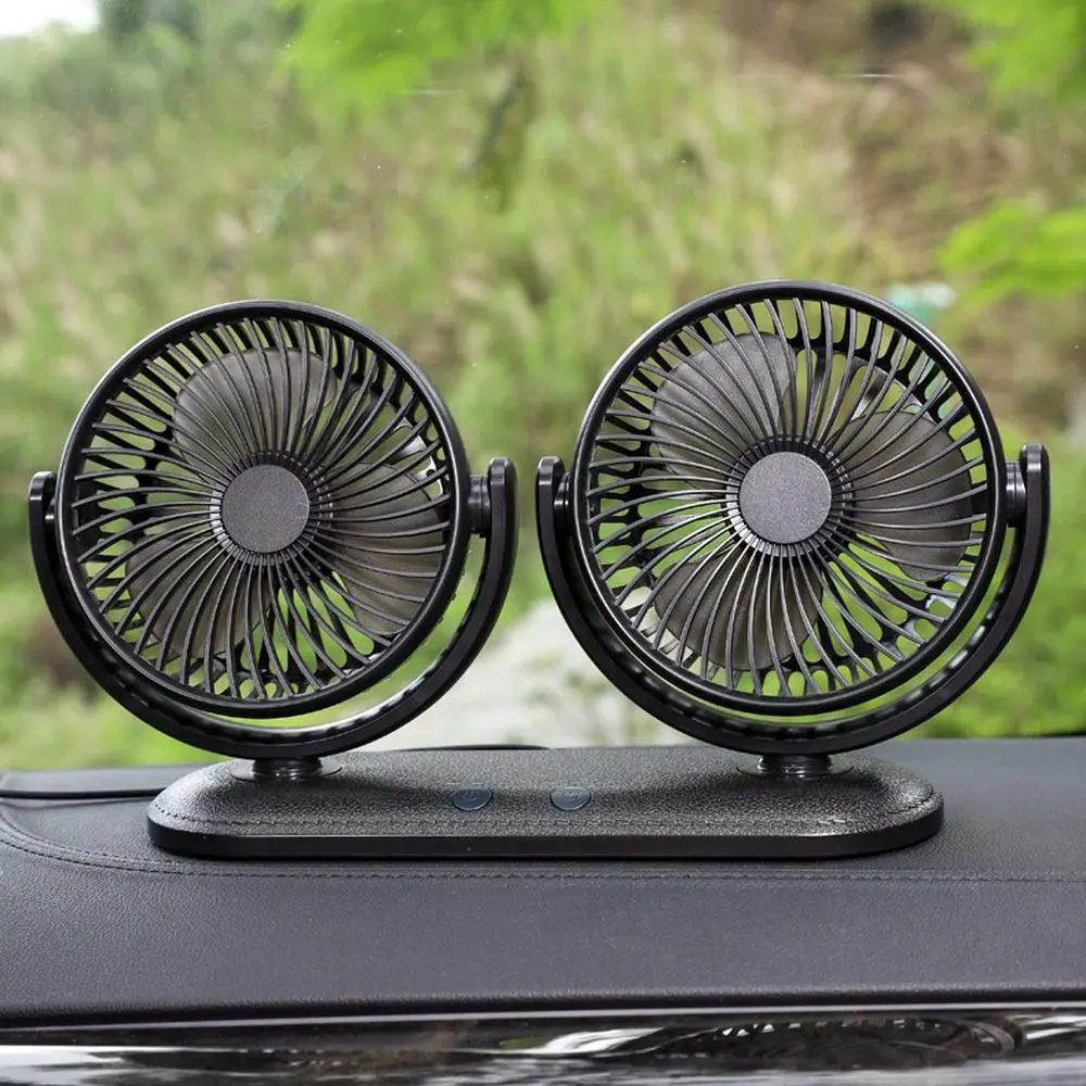Universal Car Fan 12V 360 Degree Adjustable Car Auto Air Conditioner USB 3 Speed Regulation Low Noise Dual Head Fan
Universal Car Fan 12V 360 Degree Adjustable Car Auto Air Conditioner USB 3 Speed Regulation Low Noise Dual Head Fan