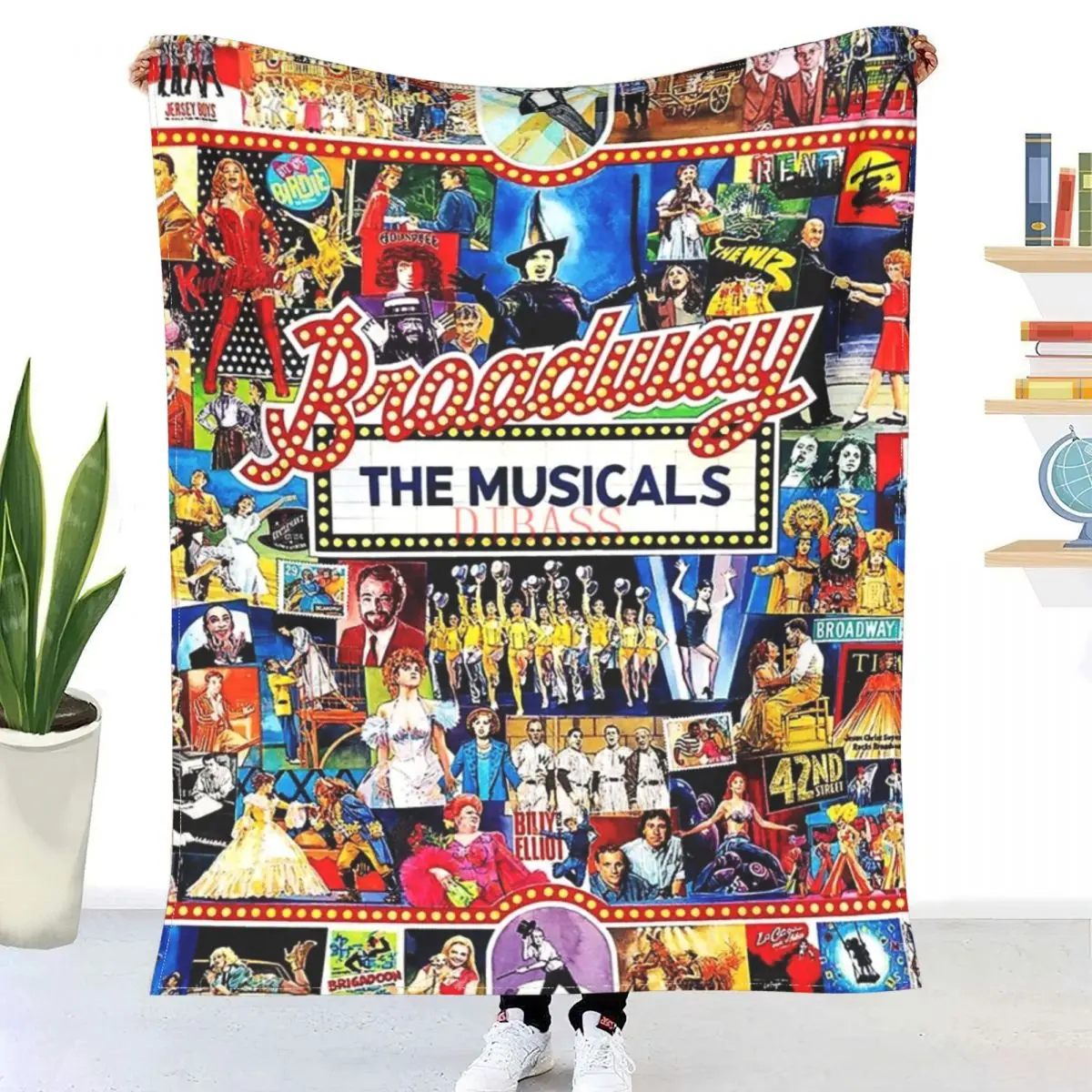 Бродвей коллаж 3D Печатный фланелевый плед Покрывало Диван Одеяло s 
Бродвей коллаж 3D Печатный фланелевый плед Покрывало Диван Одеяло s