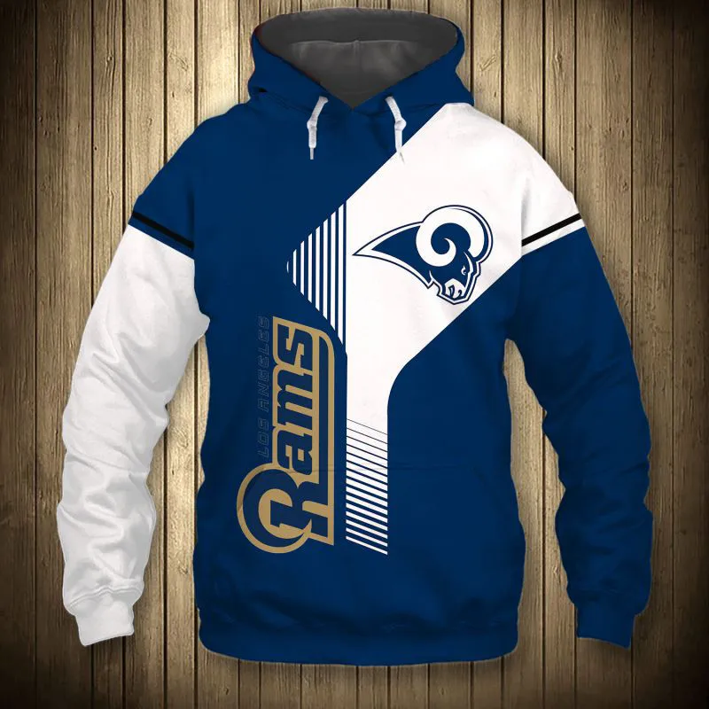 2021 Los Angeles Men's casual 3D sweatshirts Blue and white stripes with graffiti cartoon sheep print Rams hoodies
2021 Los Angeles Men's casual 3D sweatshirts Blue and white stripes with graffiti cartoon sheep print Rams hoodies