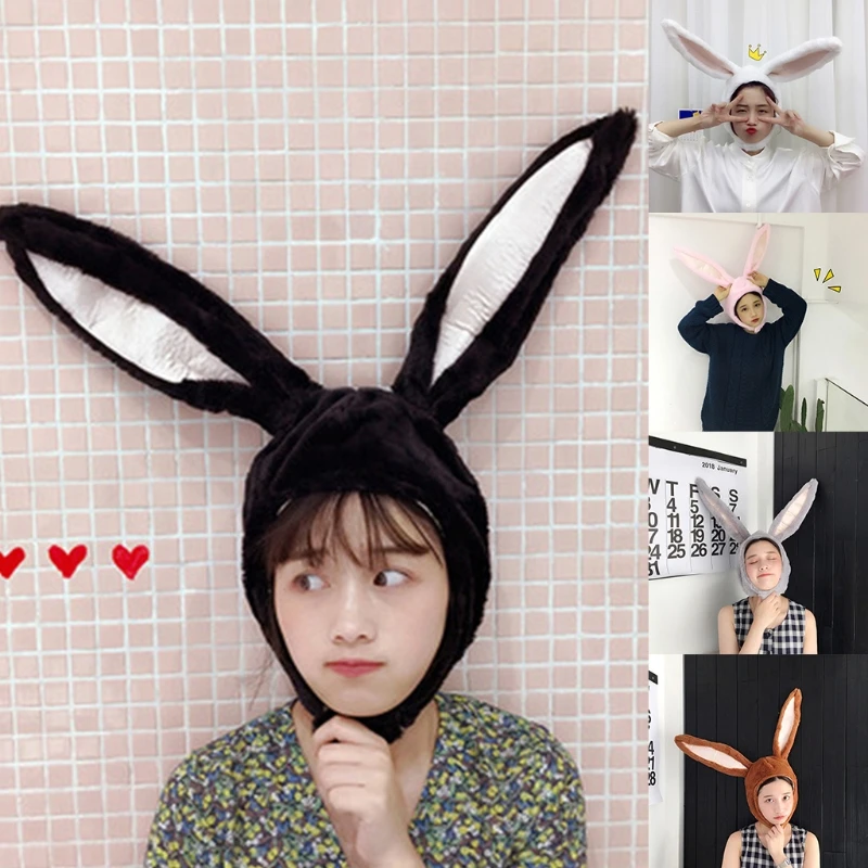 Cute Plush Rabbit Hat Long Bunny Ears Hood Earflap Headgear Cosplay Photo Props
Cute Plush Rabbit Hat Long Bunny Ears Hood Earflap Headgear Cosplay Photo Props