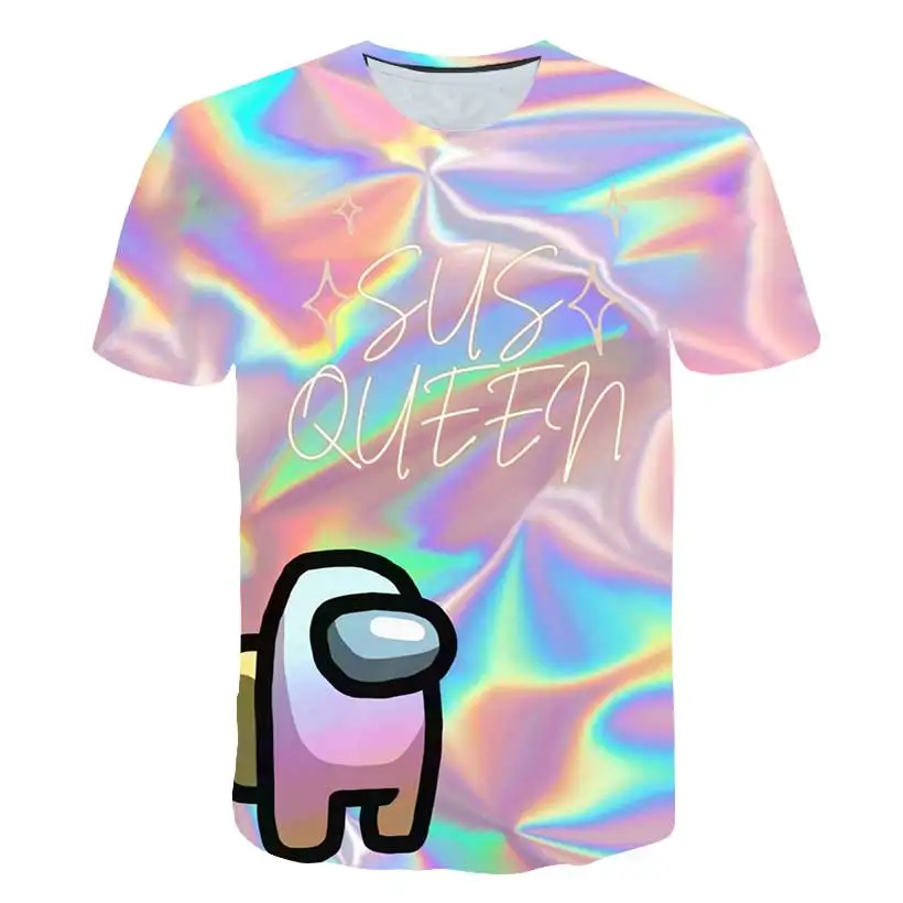 2021 New Hot Sale Fun 3d t-Shirt Hip Hop Kawaii New Game Among Us T-shirt Kids Summer Top Cartoon T-shirt
2021 New Hot Sale Fun 3d t-Shirt Hip Hop Kawaii New Game Among Us T-shirt Kids Summer Top Cartoon T-shirt