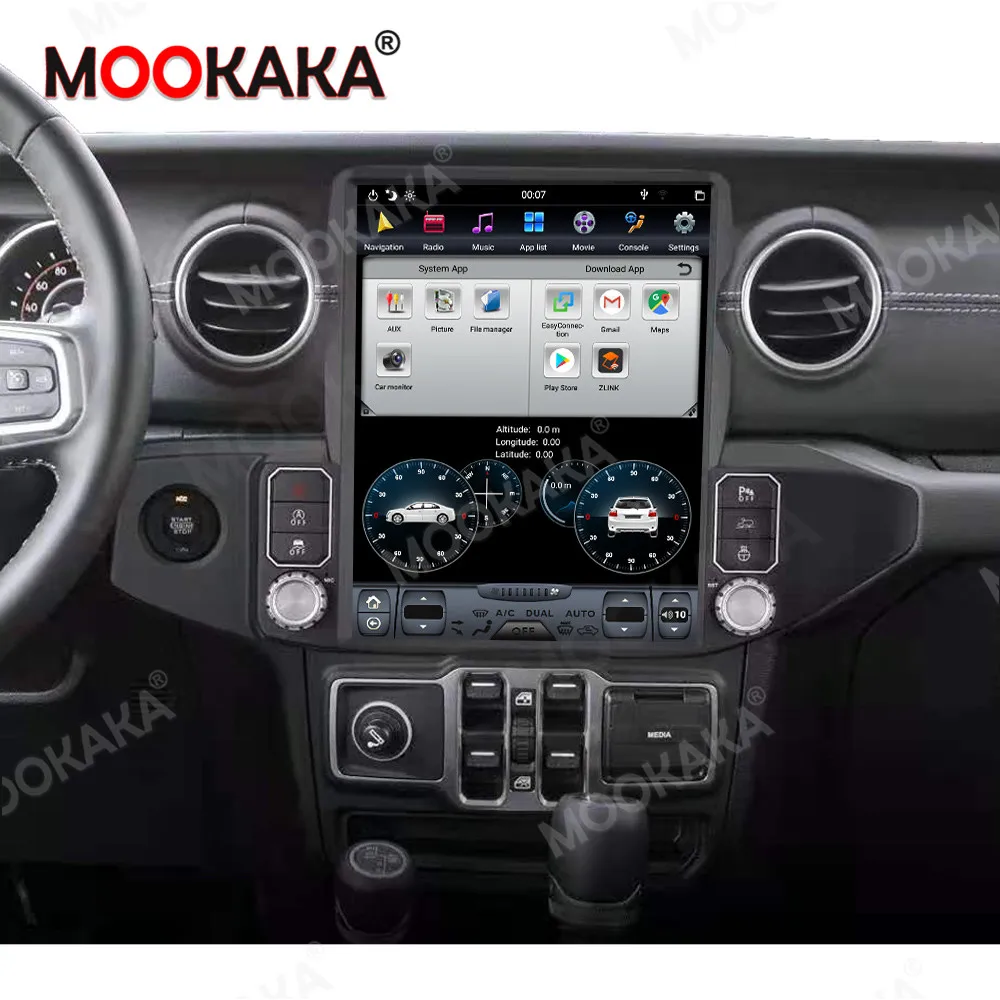 13.3'' Andriod 128GB For Jeep Wrangler 2018 - 2021 Car Stereo Multimedia Player Tesla Style Auto Radio GPS Navigation Head Unit
13.3'' Andriod 128GB For Jeep Wrangler 2018 - 2021 Car Stereo Multimedia Player Tesla Style Auto Radio GPS Navigation Head Unit