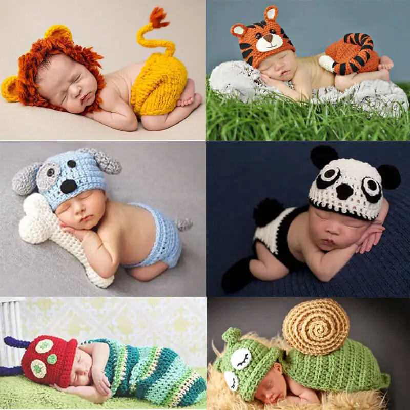 Crochet Knitted Newborn Baby Photography Props Photo Accessories Baby Costume Boys Girls Photographie Clothes Dropshipping
Crochet Knitted Newborn Baby Photography Props Photo Accessories Baby Costume Boys Girls Photographie Clothes Dropshipping