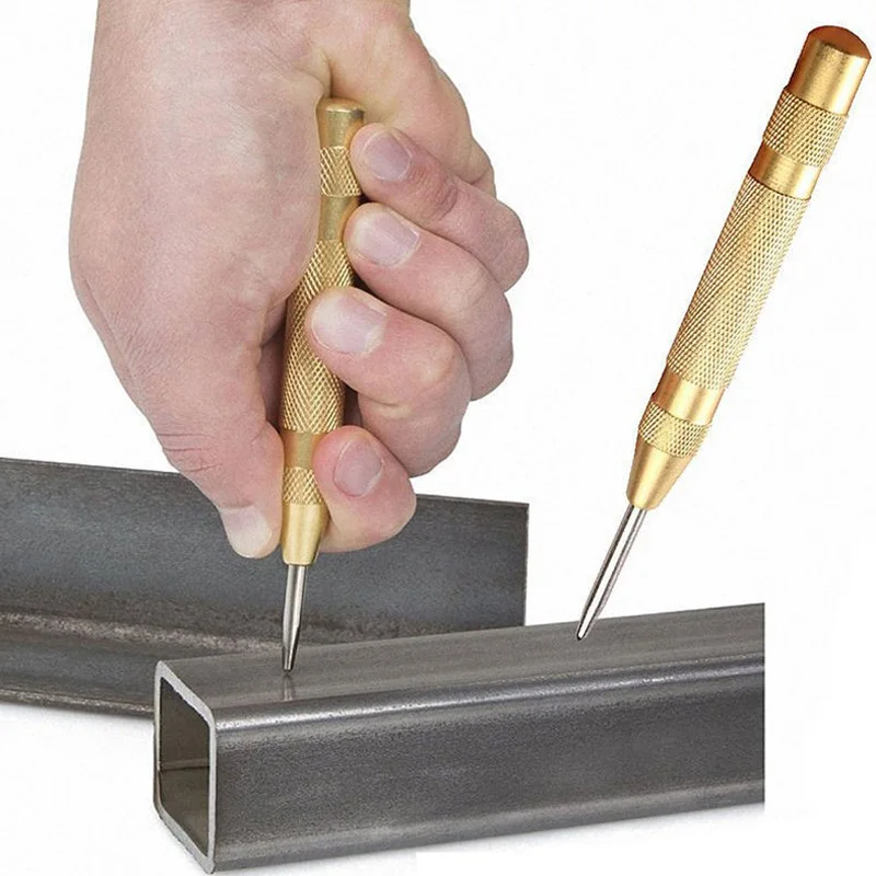 5 Inch Automatic Punching Woodworking Tools Drill Bit Electric Tools Metal Drills Center Pin Punch Spring Loaded Dent Marker
5 Inch Automatic Punching Woodworking Tools Drill Bit Electric Tools Metal Drills Center Pin Punch Spring Loaded Dent Marker
