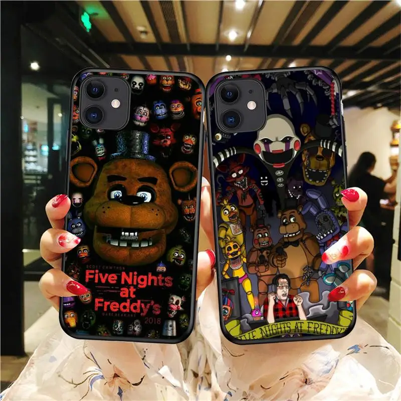 TOPLBPCS Fnaf Animatronics Phone Case For Iphone 5 5S SE 6 6s 7 8 plus X Xr XS 11 12 Mini Pro Max Cover Fundas Coque
TOPLBPCS Fnaf Animatronics Phone Case For Iphone 5 5S SE 6 6s 7 8 plus X Xr XS 11 12 Mini Pro Max Cover Fundas Coque