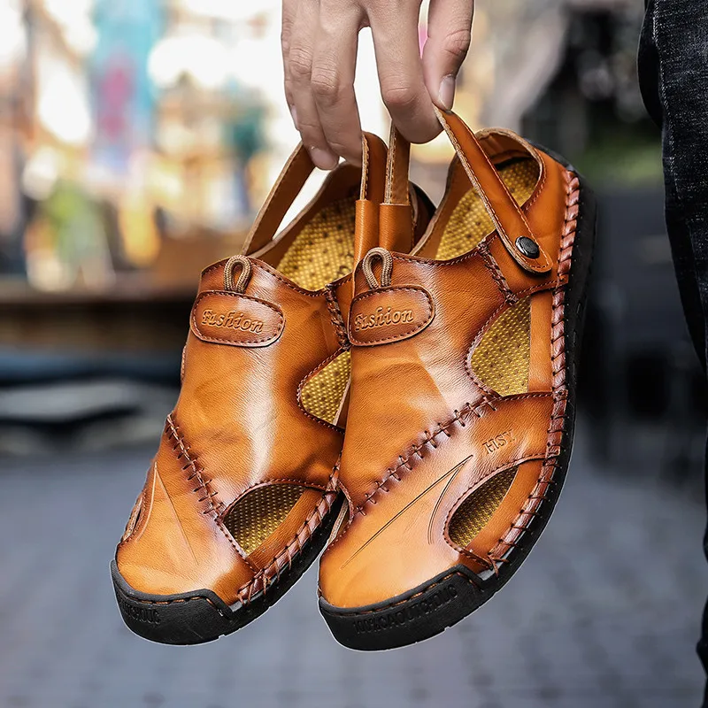 Outdoor Non-slip New 2021 Shoes For Men Sandy Beach Simplicity Home Men's Slippers Wear-resistant Summer Sandals High Quality
Outdoor Non-slip New 2021 Shoes For Men Sandy Beach Simplicity Home Men's Slippers Wear-resistant Summer Sandals High Quality