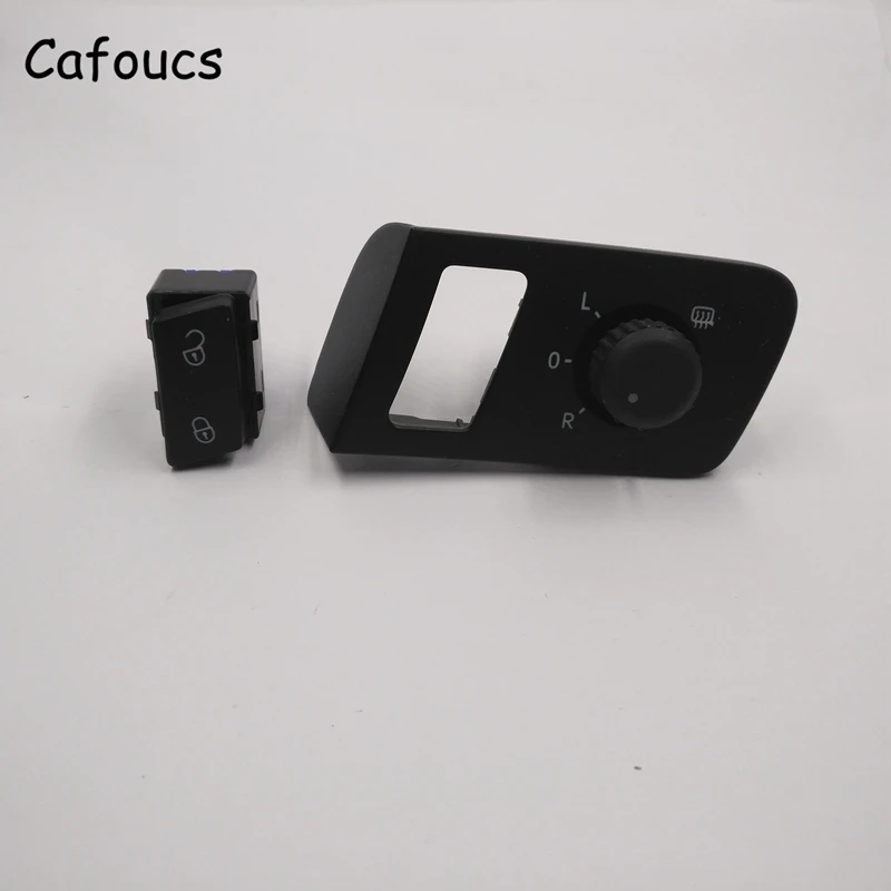Cafoucs 2 шт./компл. Автомобильный Центральный переключатель блокировки и зеркала