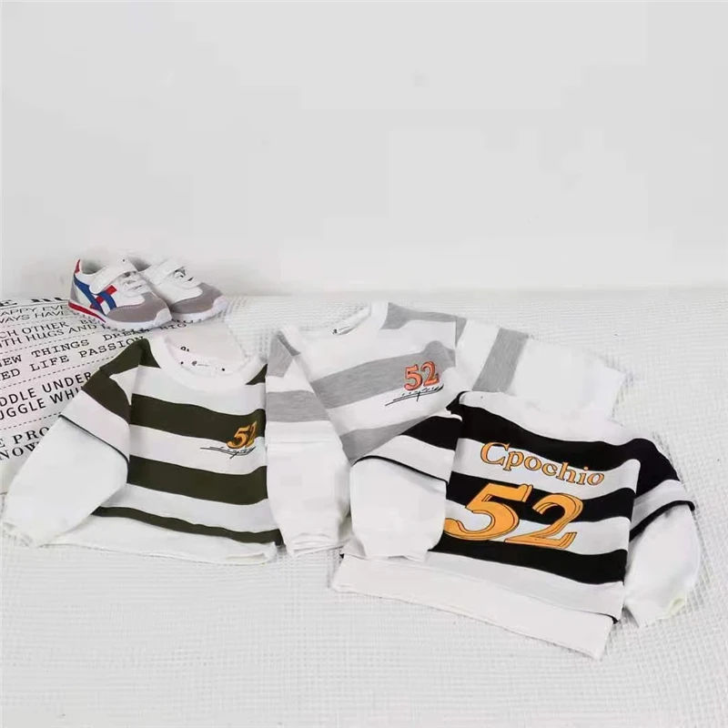 100% Cotton Fake Two Cartoon Fall Clothes for Kids Striped Toddler Baby Kids Boys Girls Clothes Children Hoodies Sweatshirt Tops
100% Cotton Fake Two Cartoon Fall Clothes for Kids Striped Toddler Baby Kids Boys Girls Clothes Children Hoodies Sweatshirt Tops