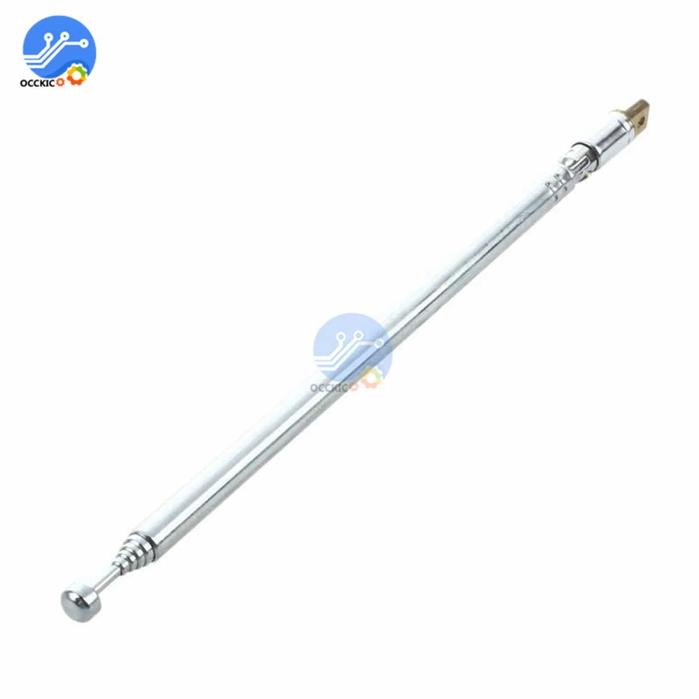 TV Antenna 7 Section Telescopic Aerial 770mm Universal For TV AM FM Radio Cable 45-450MHZ Rotatable Car Antenna
TV Antenna 7 Section Telescopic Aerial 770mm Universal For TV AM FM Radio Cable 45-450MHZ Rotatable Car Antenna