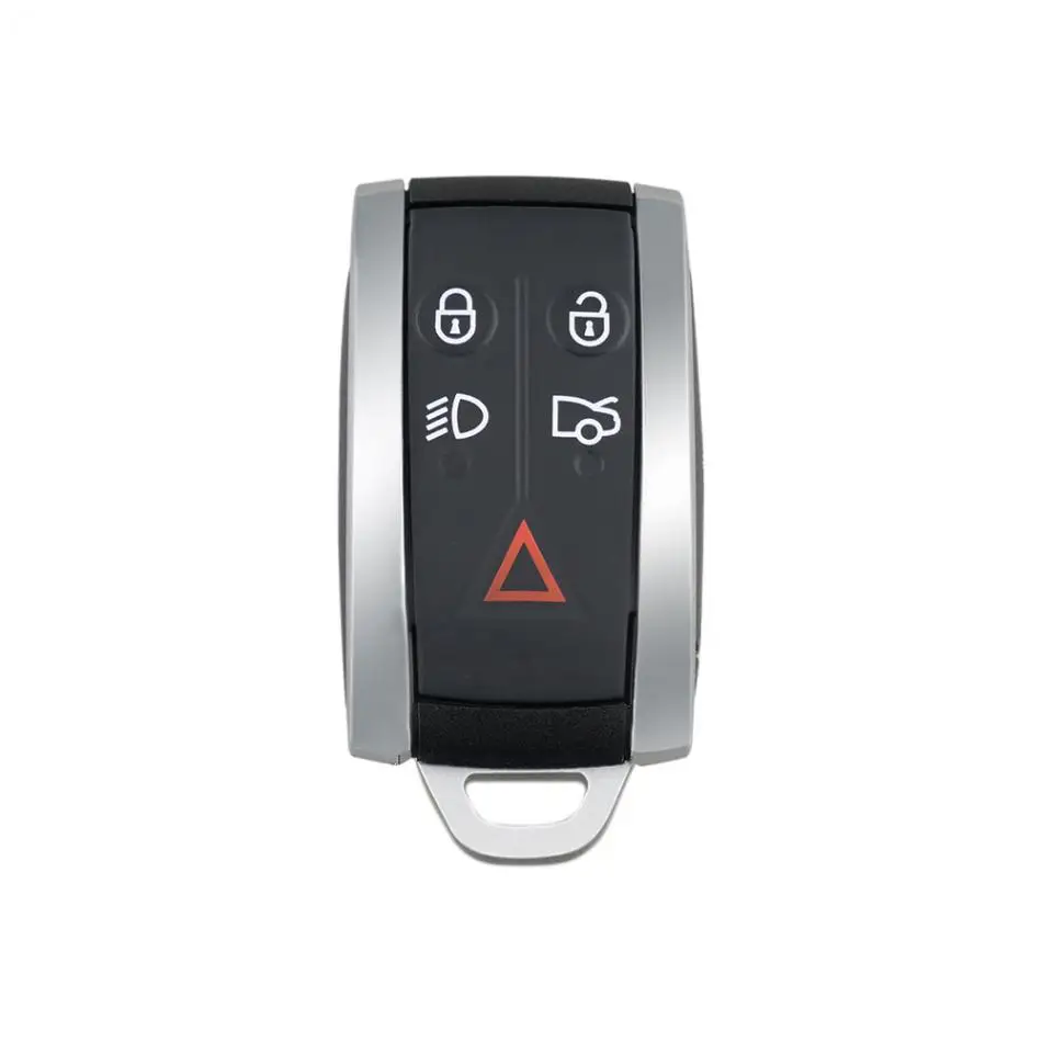 1 Pcs 433Mhz 5 Buttons Black Smart Remote Car Key Fob Replacement with ID46 Chip KR55WK49244 Uncut Blade Fit for Jaguar
1 Pcs 433Mhz 5 Buttons Black Smart Remote Car Key Fob Replacement with ID46 Chip KR55WK49244 Uncut Blade Fit for Jaguar