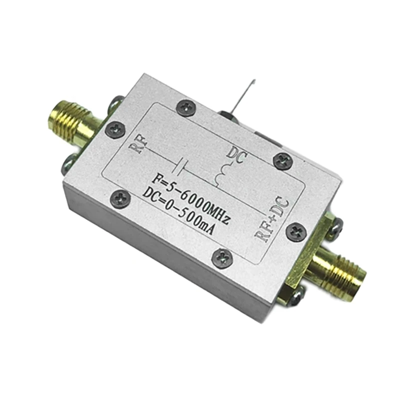 50 Ом RF DC Частотный диапазон смещения блока 10 - 6000 МГц Частотные электронные компоненты промышленные
50 Ом RF DC Частотный диапазон смещения блока 10 - 6000 МГц Частотные электронные компоненты промышленные