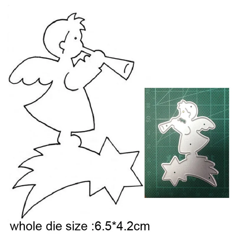 Christmas Angel Star New 2021 Metal Cutting Dies For DIY Scrapbooking Paper And Card Making Decorative Embossing Dies Craft Dies
Christmas Angel Star New 2021 Metal Cutting Dies For DIY Scrapbooking Paper And Card Making Decorative Embossing Dies Craft Dies
