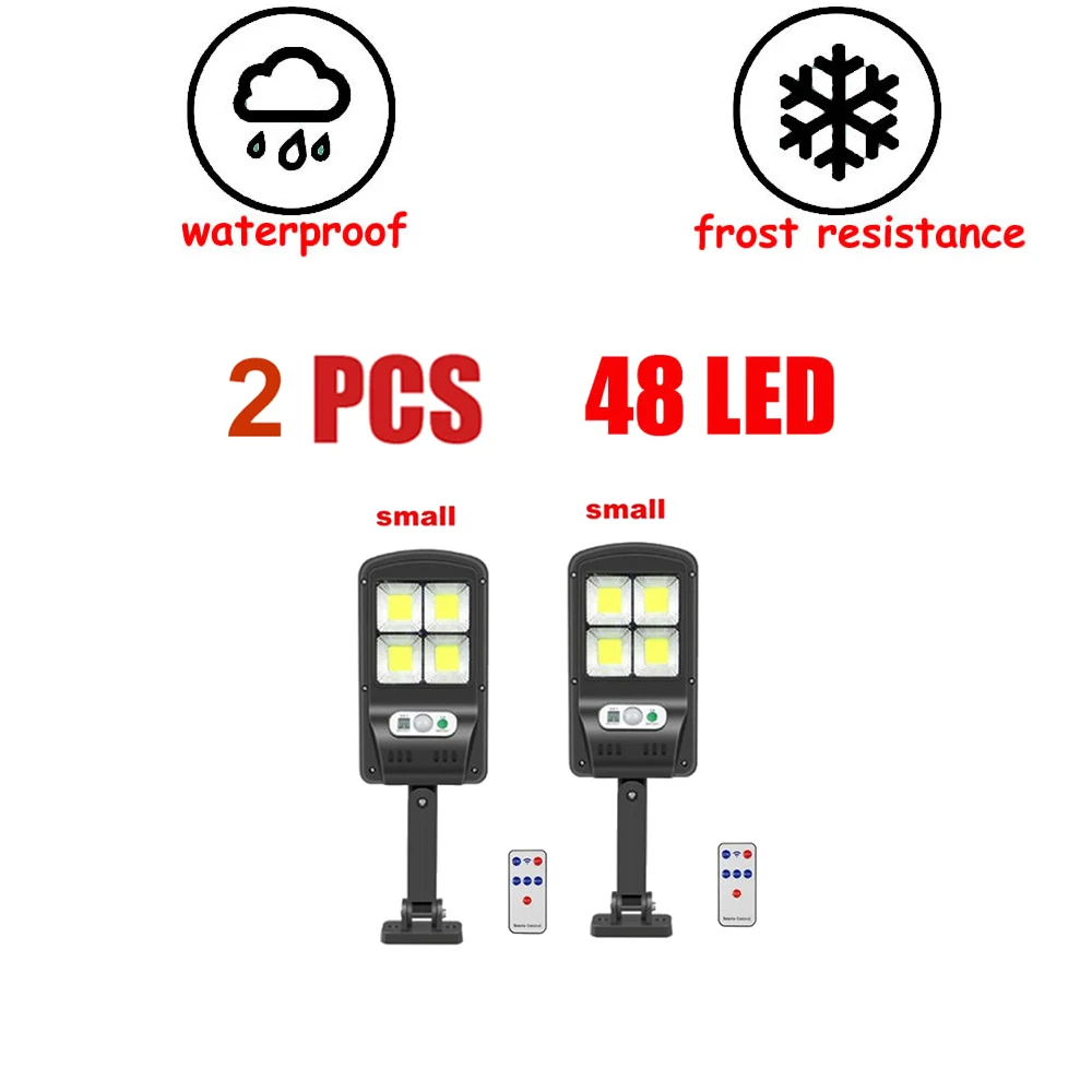 2 pcs tabular oblong Solar Light Motion Sensor Security Wireless Outdoor Flood Light Waterproof solar Lamp remote 3 Mode for Hom
2 pcs tabular oblong Solar Light Motion Sensor Security Wireless Outdoor Flood Light Waterproof solar Lamp remote 3 Mode for Hom