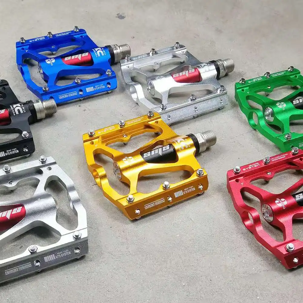 Road Mountain Bike Bicycle Pedals 3 Bearings Ultralight Aluminium Alloy MTB Pedals Bicicleta Bike Pedals Flat BMX
Road Mountain Bike Bicycle Pedals 3 Bearings Ultralight Aluminium Alloy MTB Pedals Bicicleta Bike Pedals Flat BMX