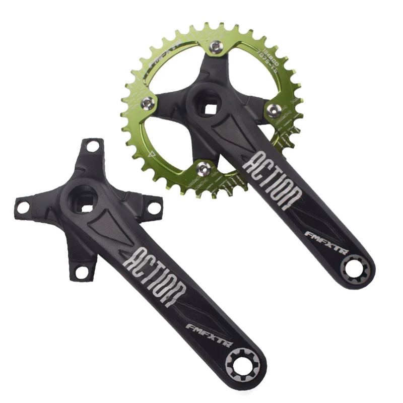 Mountain Bike Sprocket Crank Aluminum Alloy 104BCD MTB Bike Crankset 170 Square Hole Crank Leg Bicycle Repair Accessories Cranks 
Mountain Bike Sprocket Crank Aluminum Alloy 104BCD MTB Bike Crankset 170 Square Hole Crank Leg Bicycle Repair Accessories Cranks