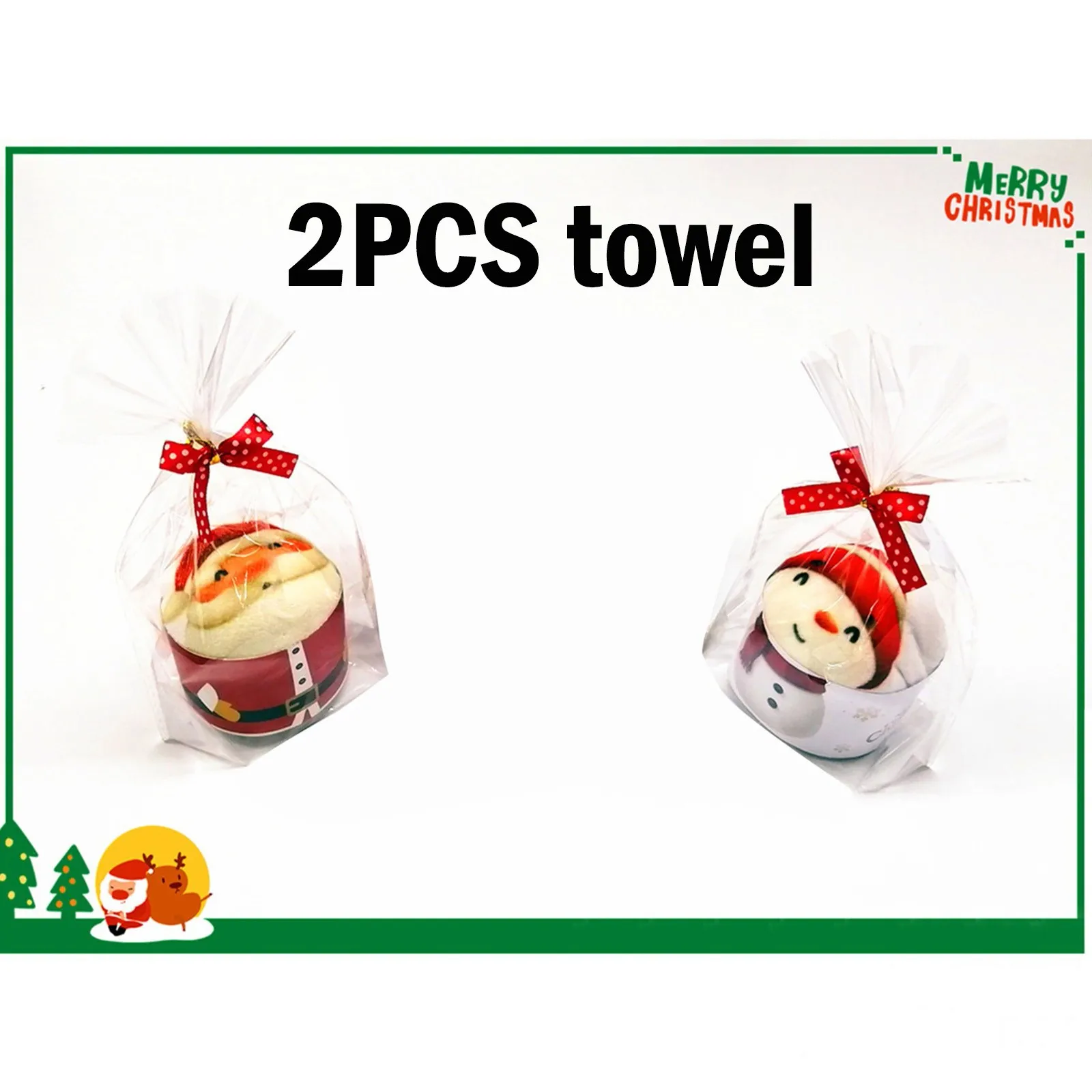 2PCS Towel Modern Santa Claus Snowman Christmas Tree Cake Modelling Cotton Towel Creative Gifts Animal Model Gift High Quality
2PCS Towel Modern Santa Claus Snowman Christmas Tree Cake Modelling Cotton Towel Creative Gifts Animal Model Gift High Quality