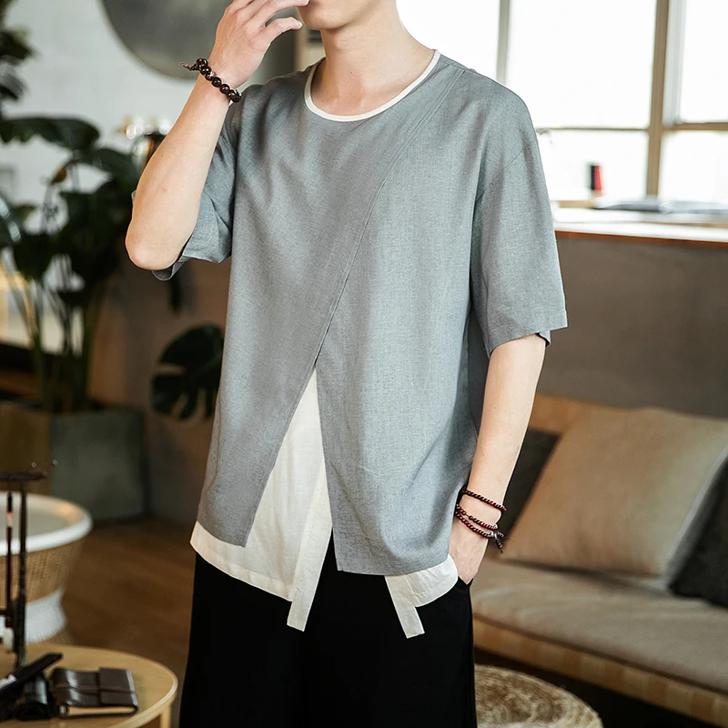 Cotton Linen T-shirts Mens T Shirts Harajuku Leisure 2020 Summer New High Quality Tee Shirt Homme Tops Large Size 5XL
Cotton Linen T-shirts Mens T Shirts Harajuku Leisure 2020 Summer New High Quality Tee Shirt Homme Tops Large Size 5XL