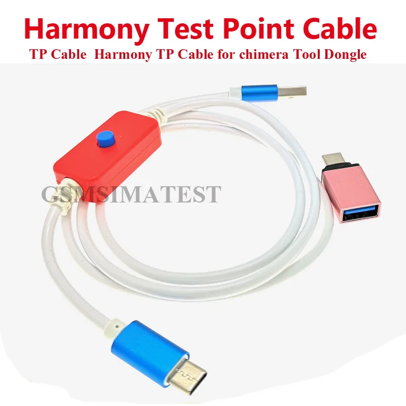 2022 оригинальный кабель Harmony Test Point ТП для инструмент Chimera Dongle или Pro |