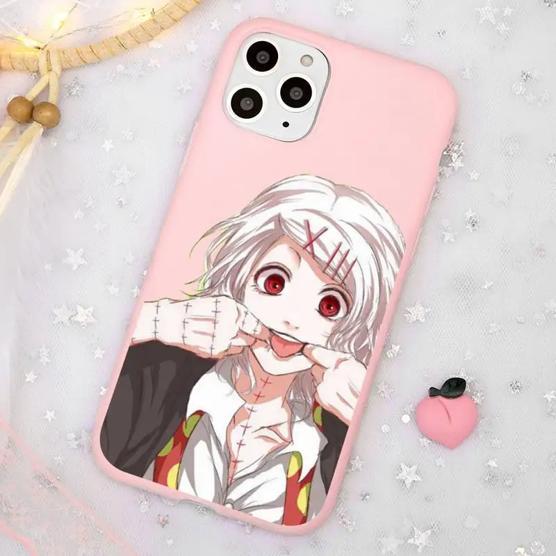 anime JUUZOU SUZUYA Tokyo Ghouls Phone Case Candy Color Pink for iPhone 11 pro XS MAX 8 7 6 6S Plus X 5S SE 2020 XR 
anime JUUZOU SUZUYA Tokyo Ghouls Phone Case Candy Color Pink for iPhone 11 pro XS MAX 8 7 6 6S Plus X 5S SE 2020 XR