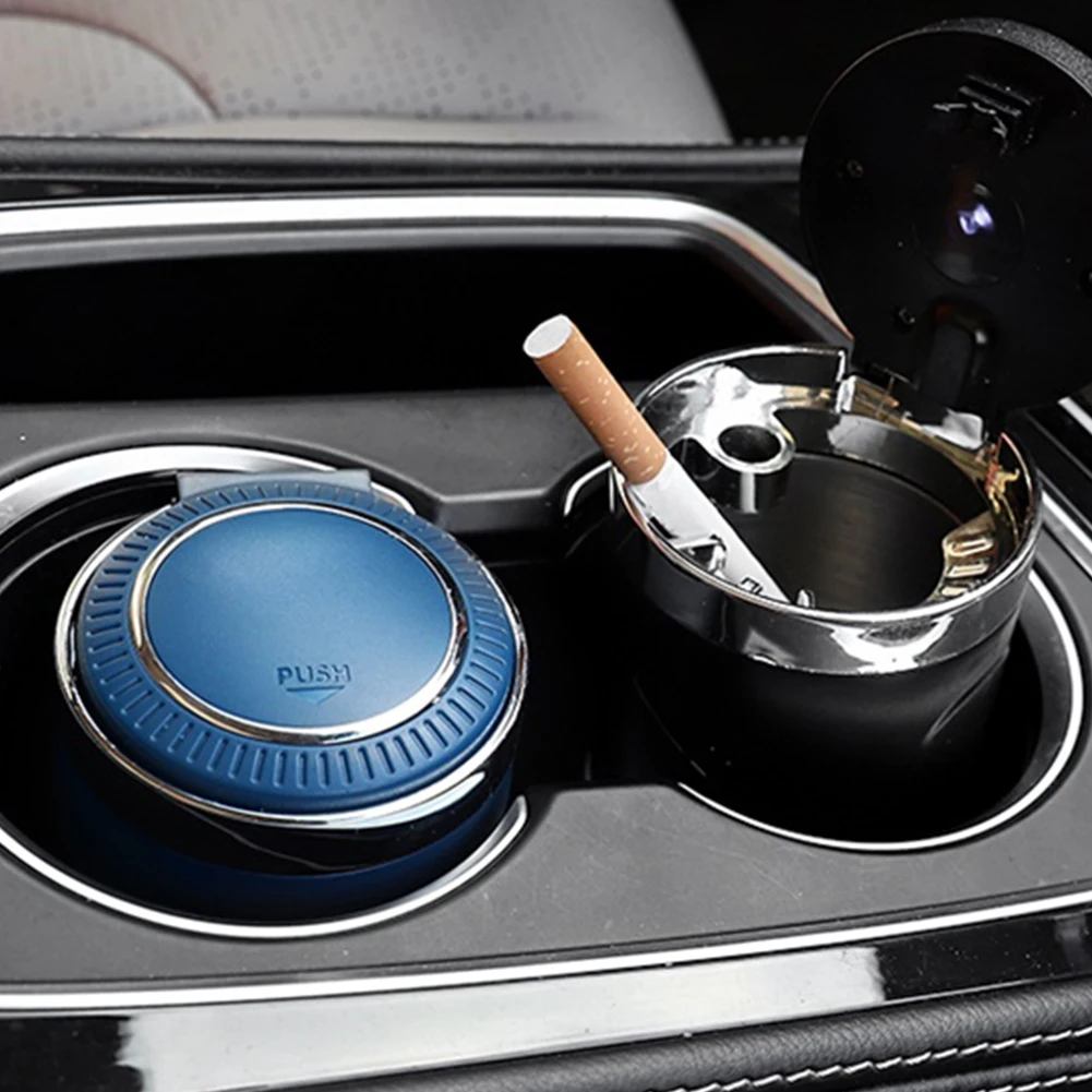 1pcs New Car Ashtray With LED Light Push Type Multifunctional Auto Vehicle Cigarette Ashtray Holder Interior Decoration
1pcs New Car Ashtray With LED Light Push Type Multifunctional Auto Vehicle Cigarette Ashtray Holder Interior Decoration