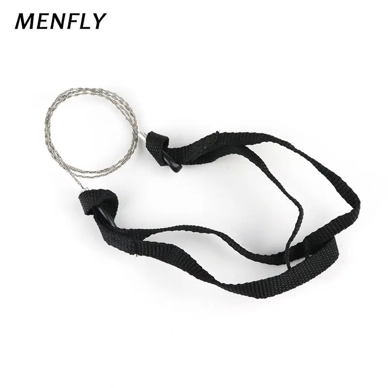 MENFLY Black Drawstring Wire Saw Survival Jig Saw 360 Degree Rotation Camping Sawing Wood Gadgets Picnic Collect Branches Tools
MENFLY Black Drawstring Wire Saw Survival Jig Saw 360 Degree Rotation Camping Sawing Wood Gadgets Picnic Collect Branches Tools