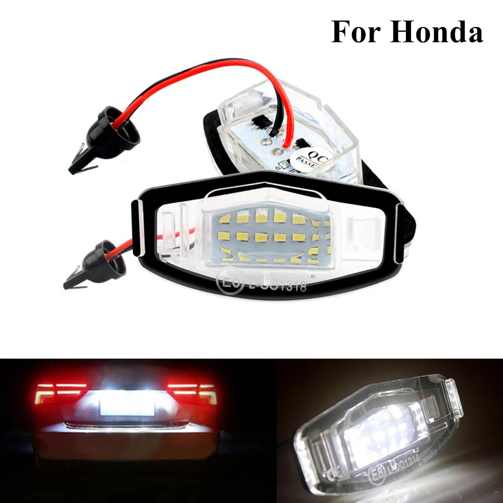 Car-styling 18 LED License Plate Lights Lamp Tail Light 12V 6000K car accessories for Honda Accord 4D Legend Civic 4D VII4 VIII
Car-styling 18 LED License Plate Lights Lamp Tail Light 12V 6000K car accessories for Honda Accord 4D Legend Civic 4D VII4 VIII