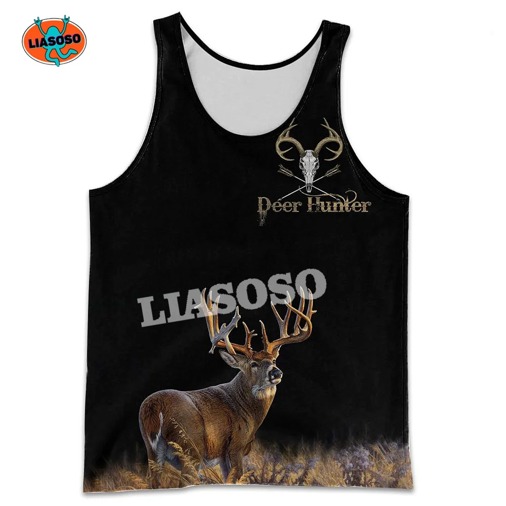 Summer Casual Mens Tank Tops Hunting Animal Deer 3D Printed Shirts Women Elk Sleeveless Tees Fashion Unisex Streetwear Clothing
Summer Casual Mens Tank Tops Hunting Animal Deer 3D Printed Shirts Women Elk Sleeveless Tees Fashion Unisex Streetwear Clothing